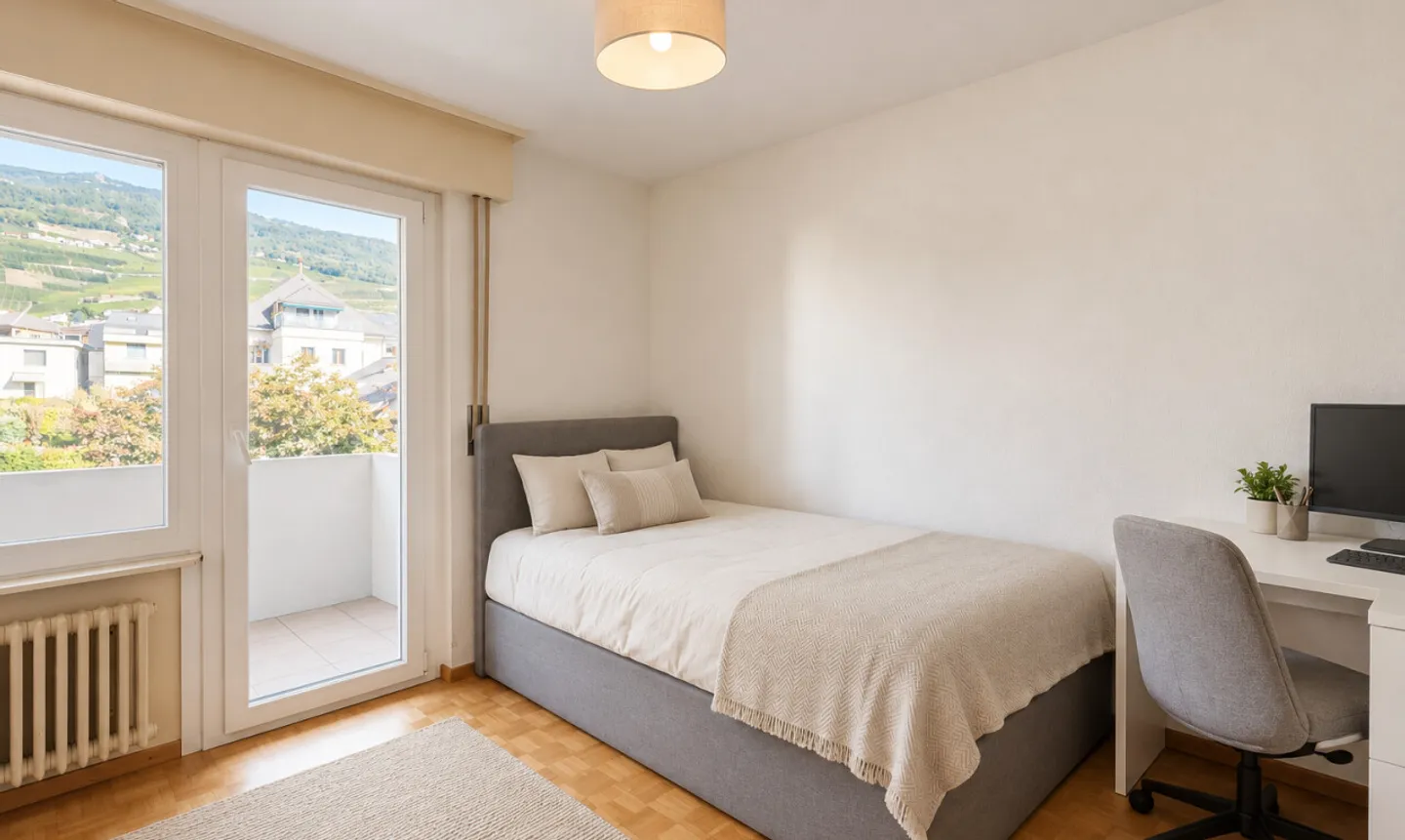 Appartement spacieux avec balcons - Photo 9 sur 11