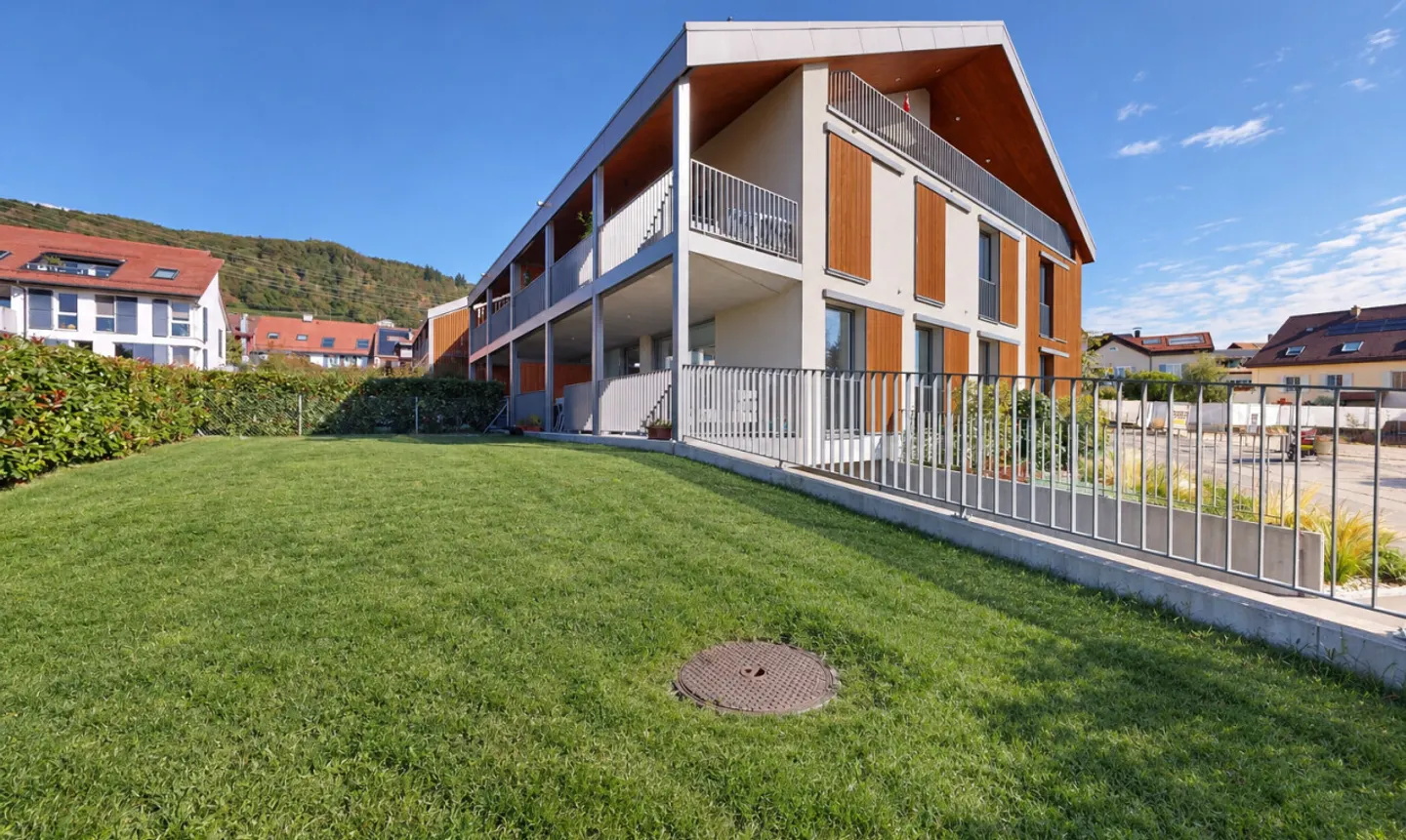 Appartement Minergie de 4.5 pièces avec grande terrasse et jardin - Photo 1 sur 11