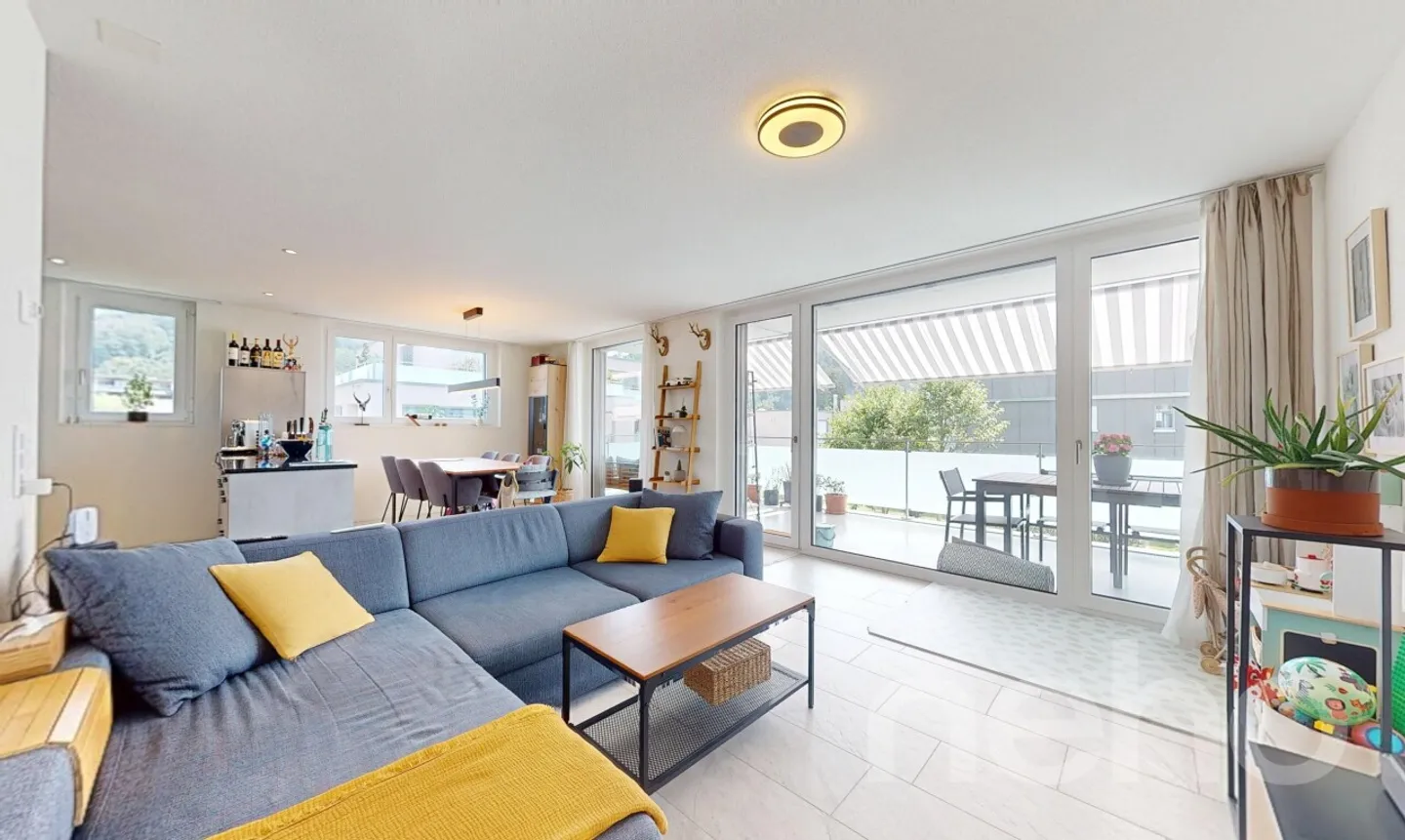 Family-friendly apartment with large terrace in Interlaken - Photo 4 of 11