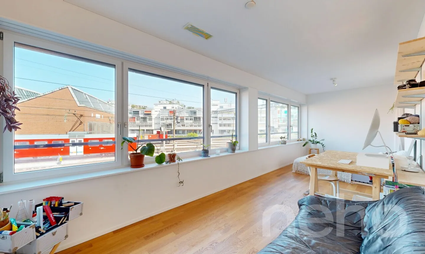 3 Minuten zum HB. Grosszügige Maisonette mit 2 Balkonen - Foto 8 von 11
