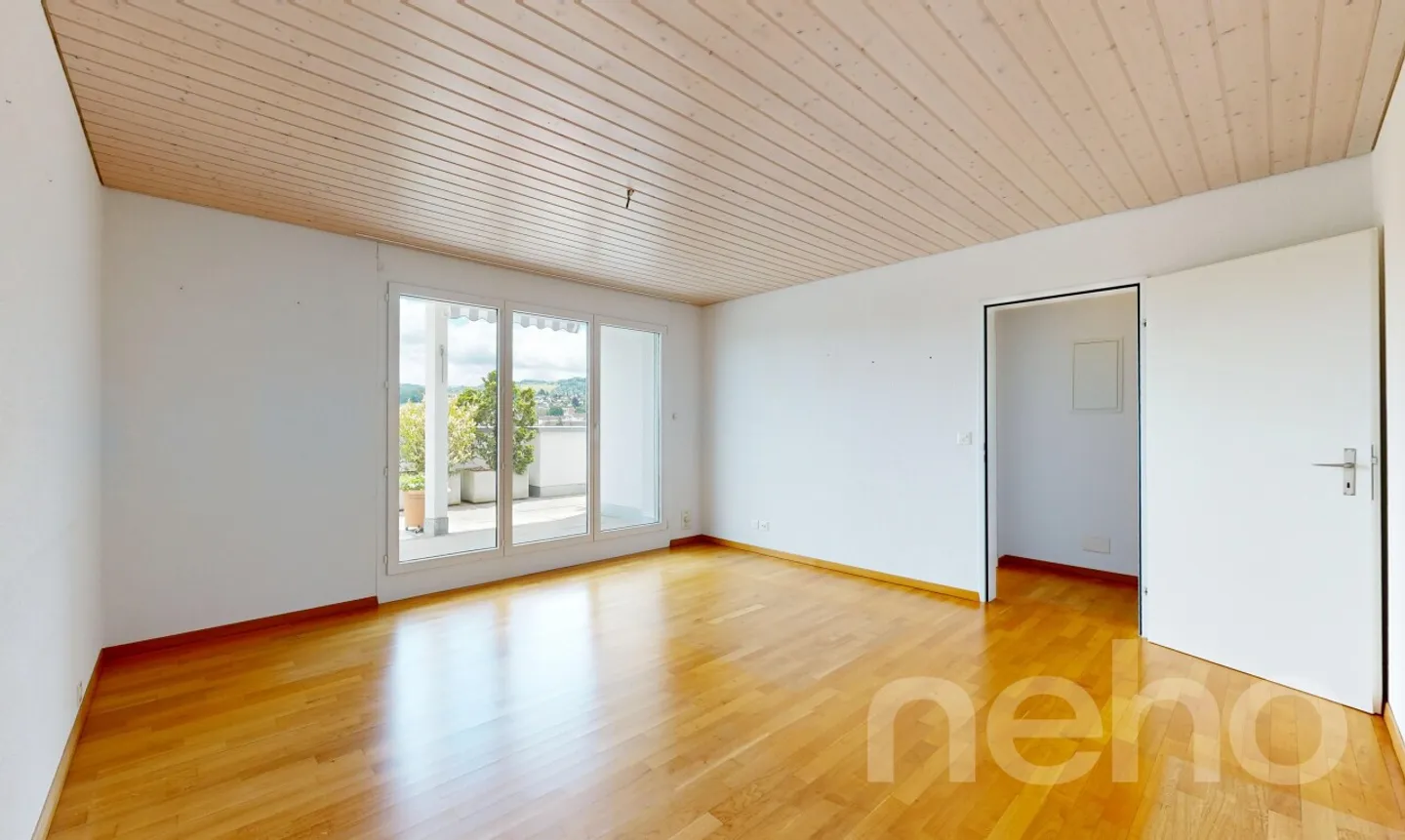 Ein Wohntraum auf einer Ebene: Attika mit Lift in die Wohnung - Foto 10 di 11