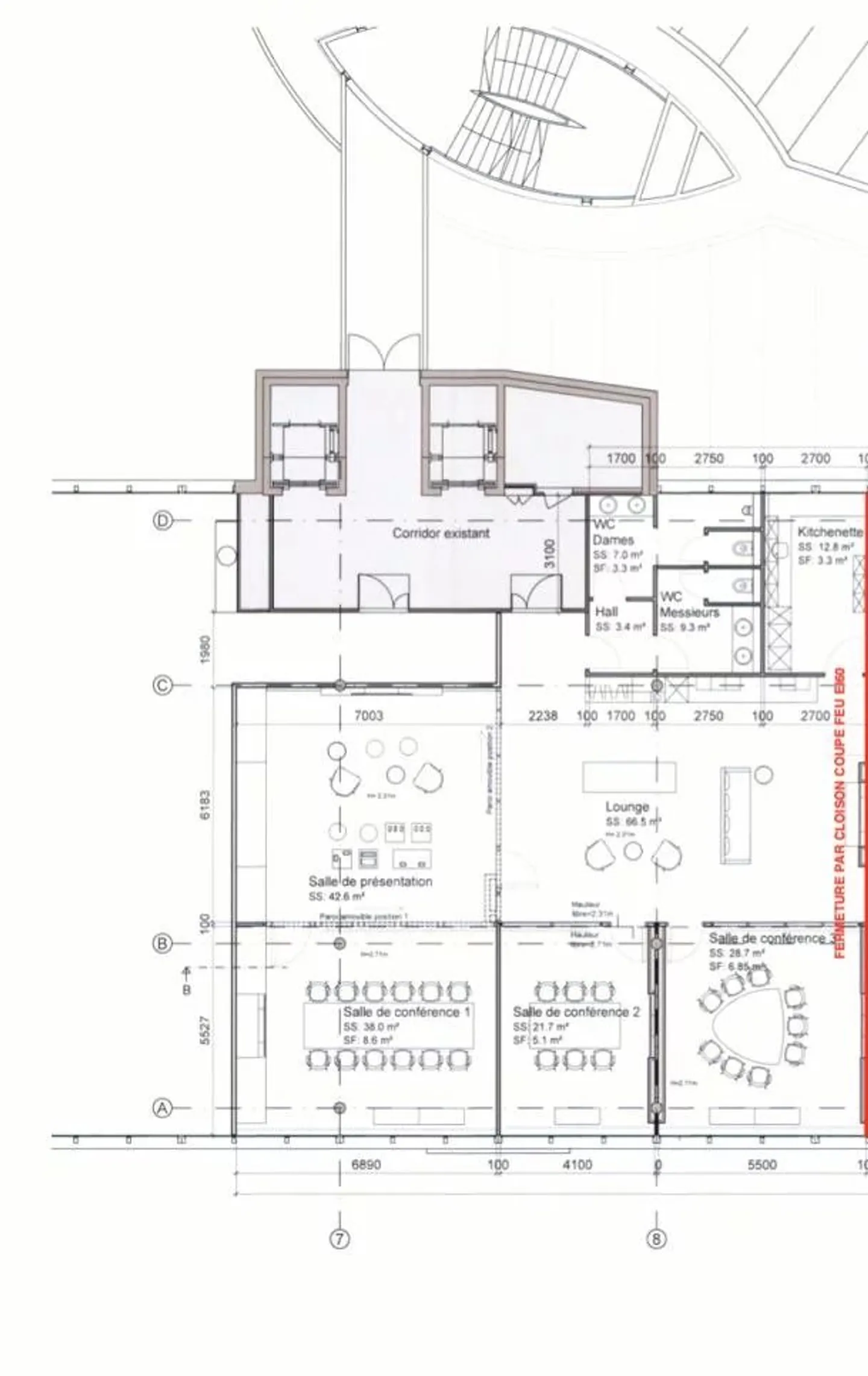 Spacious offices for rent, strategic location close to the airport. - Foto 2 von 13