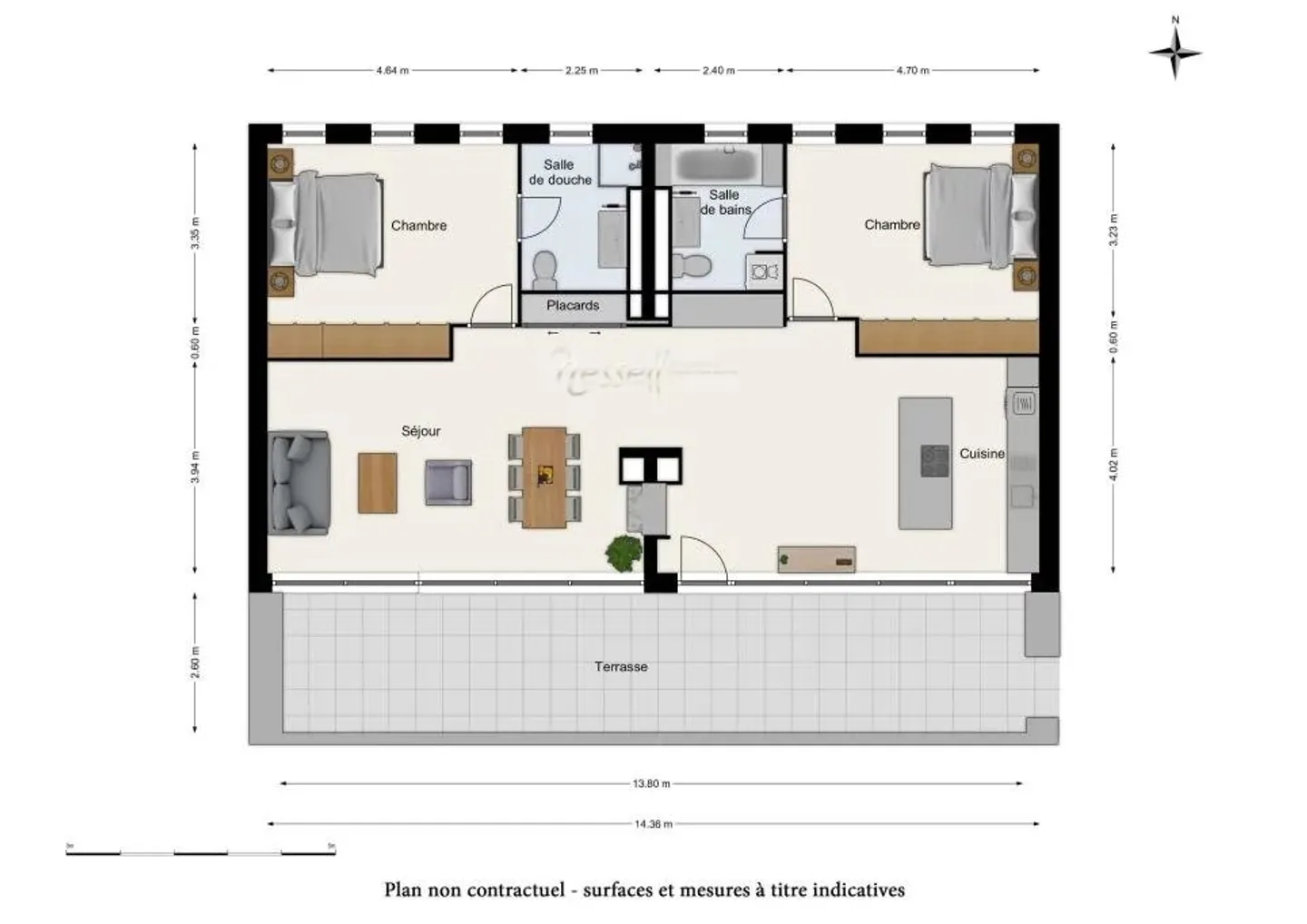 Végétation et vue dégagée - Photo 2 sur 13