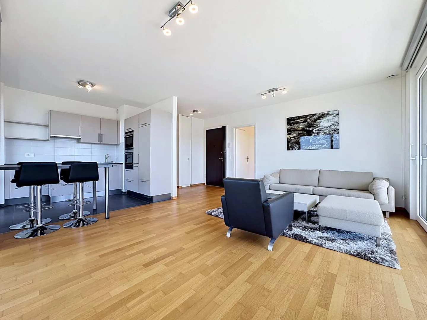 Wunderschöne möblierte Wohnung zur Miete in Cologny - Foto 4 von 13