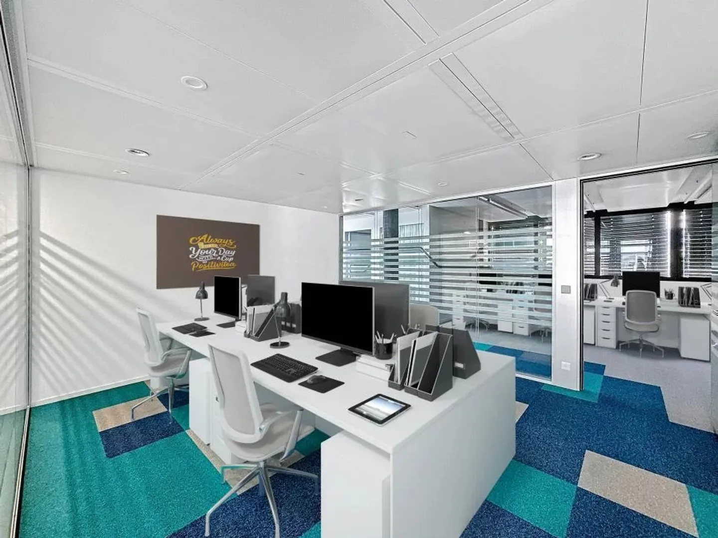 Spacious offices for rent, strategic location close to the airport. - Foto 1 von 13