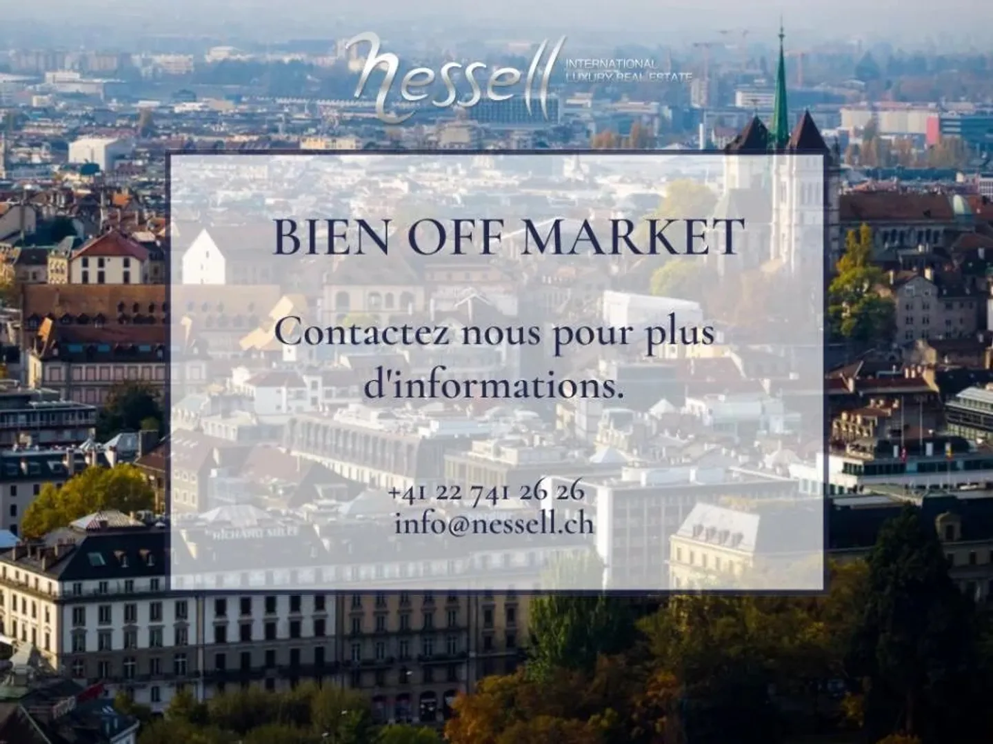 Villa contemporaine avec piscine à Conches - Photo 1 sur 1