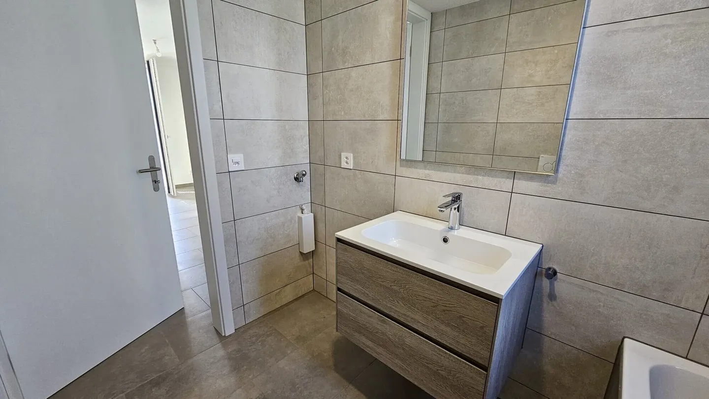 In affitto a Courfaivre appartamento di 4,5 locali con una bella terrazza - Foto 10 di 13