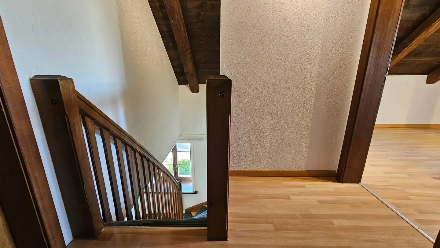 4.5-room apartment on 2 levels for rent in Vicques - Photo 12 of 13