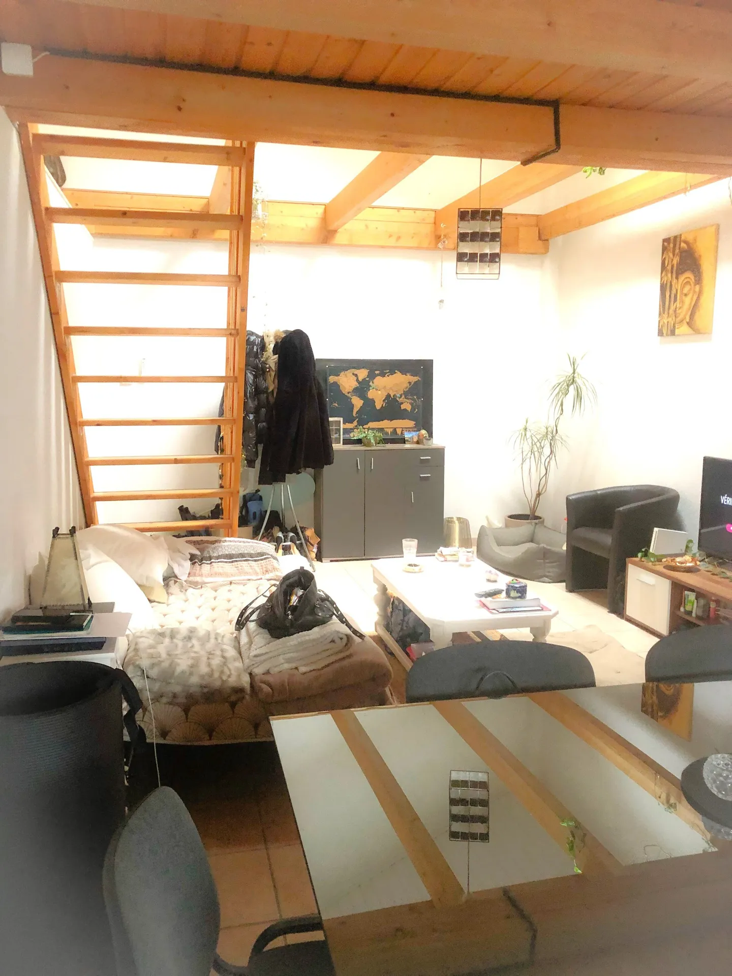 2,5-Zimmer-Wohnung mit Mezzanin zur Miete in Courtételle - Foto 4 von 10