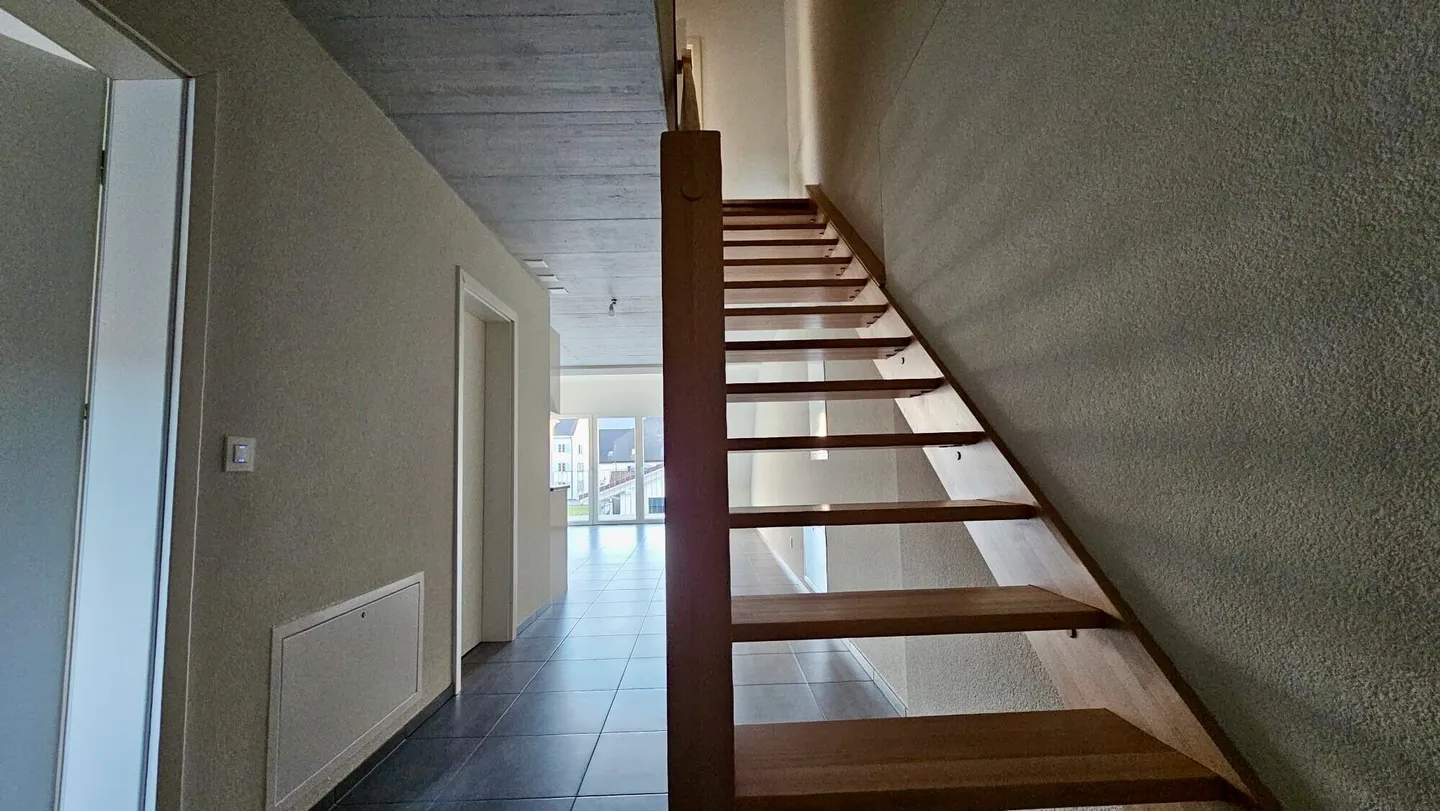 Schöne 4,5-Zimmer-Duplexwohnung zur Miete in Courroux - Foto 8 von 13