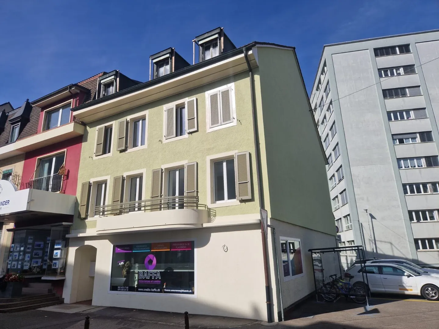 Zu vermieten im Zentrum von Delémont Gewerbefläche - Foto 1 von 10