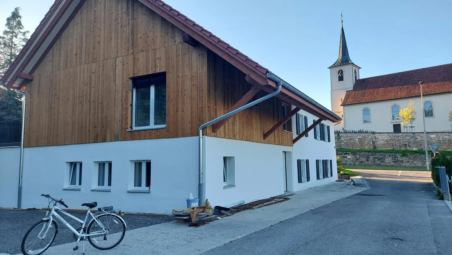 For rent 3.5 room apartment on the ground floor in Develier - Photo 9 of 10