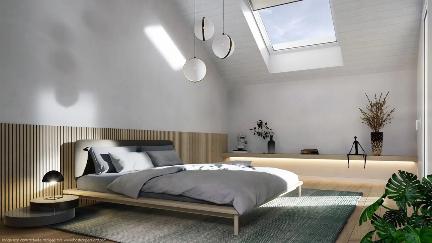 À vendre appartement PPE de 5.5 pièces moderne à Berlincourt - Photo 3 sur 7