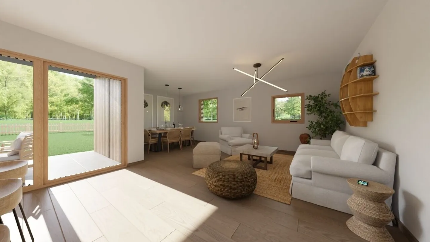 In vendita appartamento di 3,5 locali nel villaggio di Rocourt - Foto 2 di 6