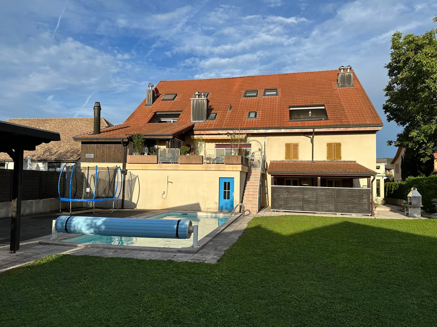 For sale magnificent high-end duplex with swimming pool in Courtételle - Photo 1 of 13