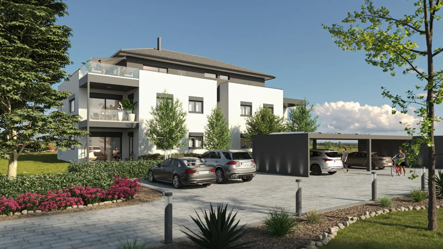 For sale in Courgenay 4.5 room penthouse apartment - Photo 1 of 13