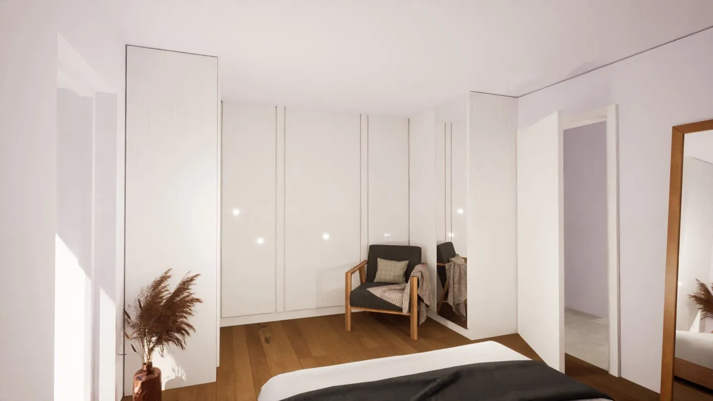 For sale in Courgenay 4.5 room penthouse apartment - Photo 10 of 13