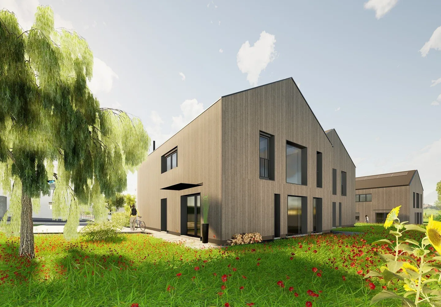 Neue Familienvilla mit 5,5 Zimmern zu verkaufen in Courgenay - Foto 1 von 8