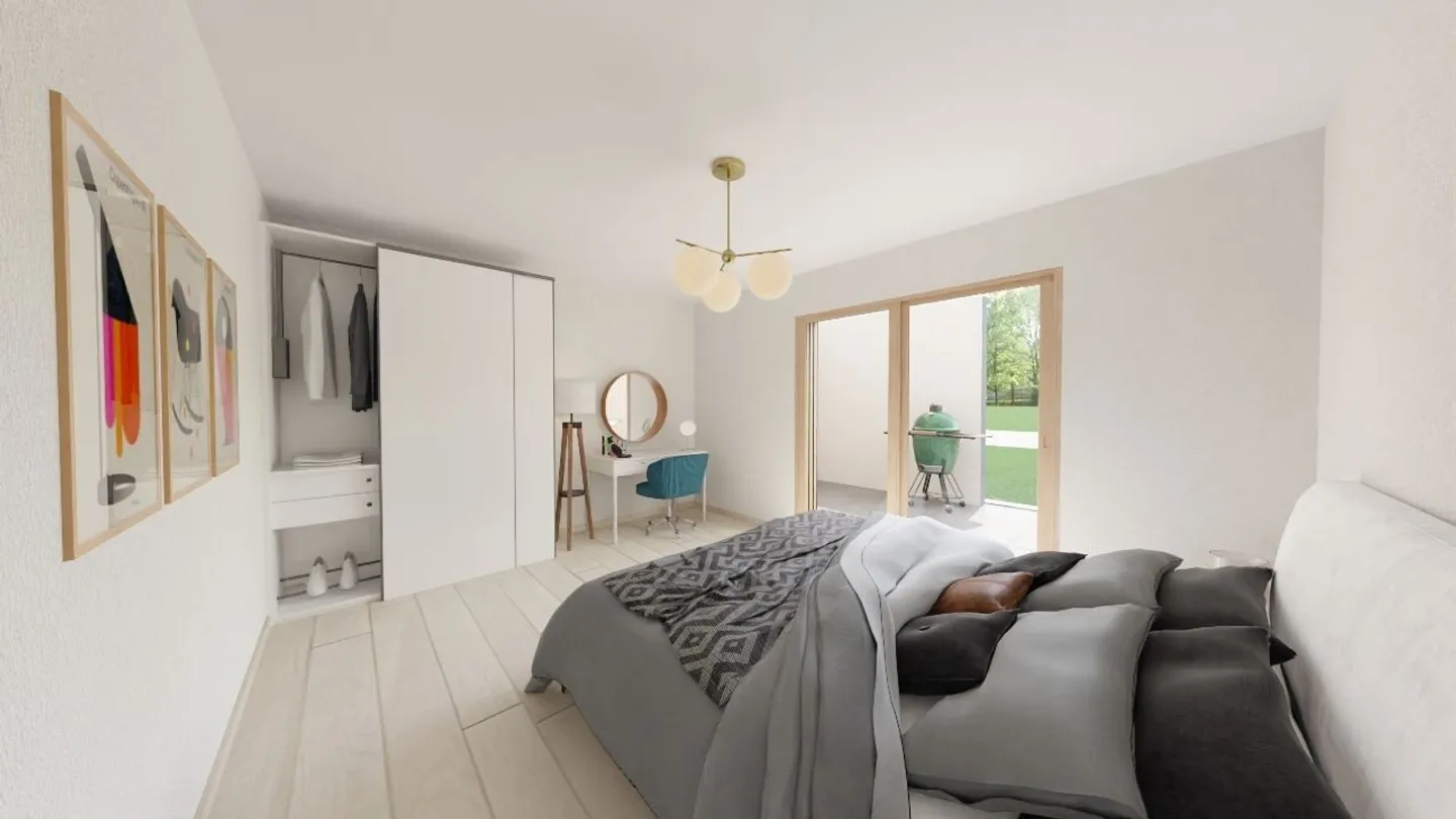 Bellissimo appartamento nuovo di 4.5 locali a Rocourt - Foto 4 di 6