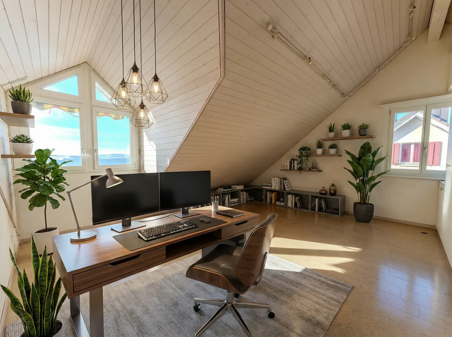 Spacious detached house with wide views of Lake Baldegg - Photo 6 of 13