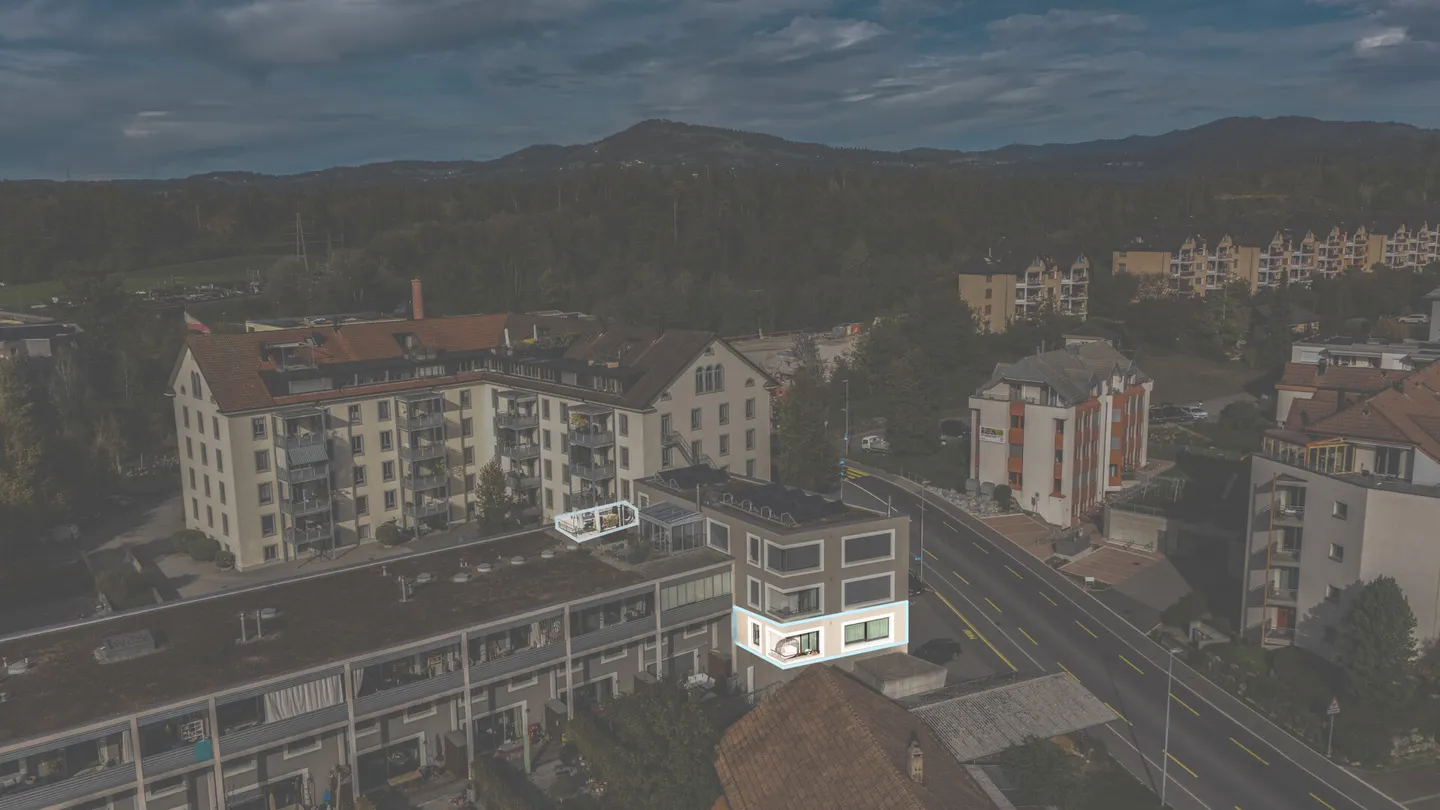 Appartement moderne de 4,5 pièces avec grande terrasse sur le toit et loggia - Photo 13 sur 13