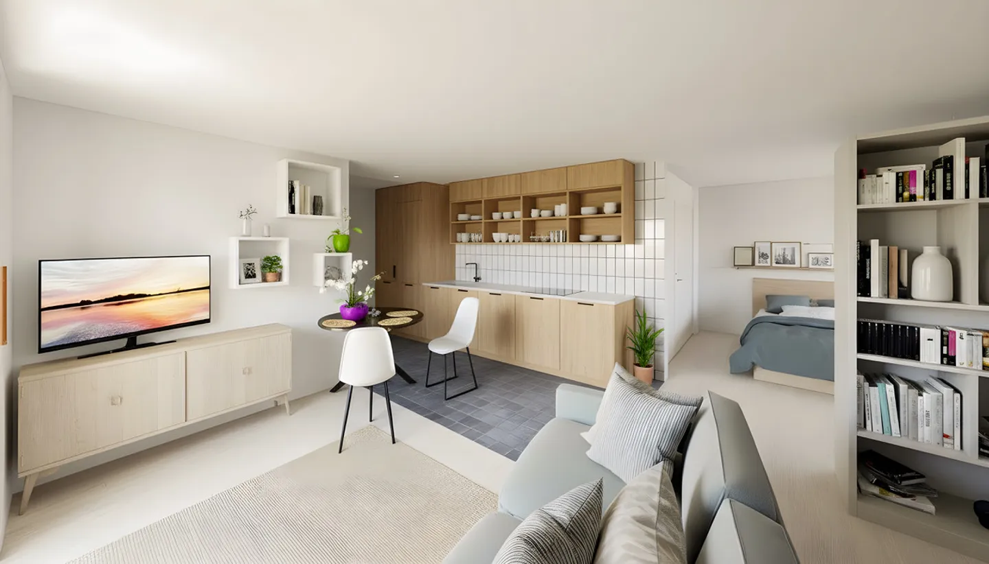 1.5-Zimmer-Wohnung   modern, komfortabel &amp; naturnah wohnen - Photo 3 sur 9