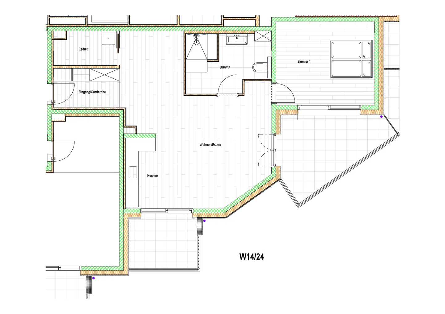 2.5-room apartment with a well-thought-out floor plan in a modern building - Photo 8 of 8