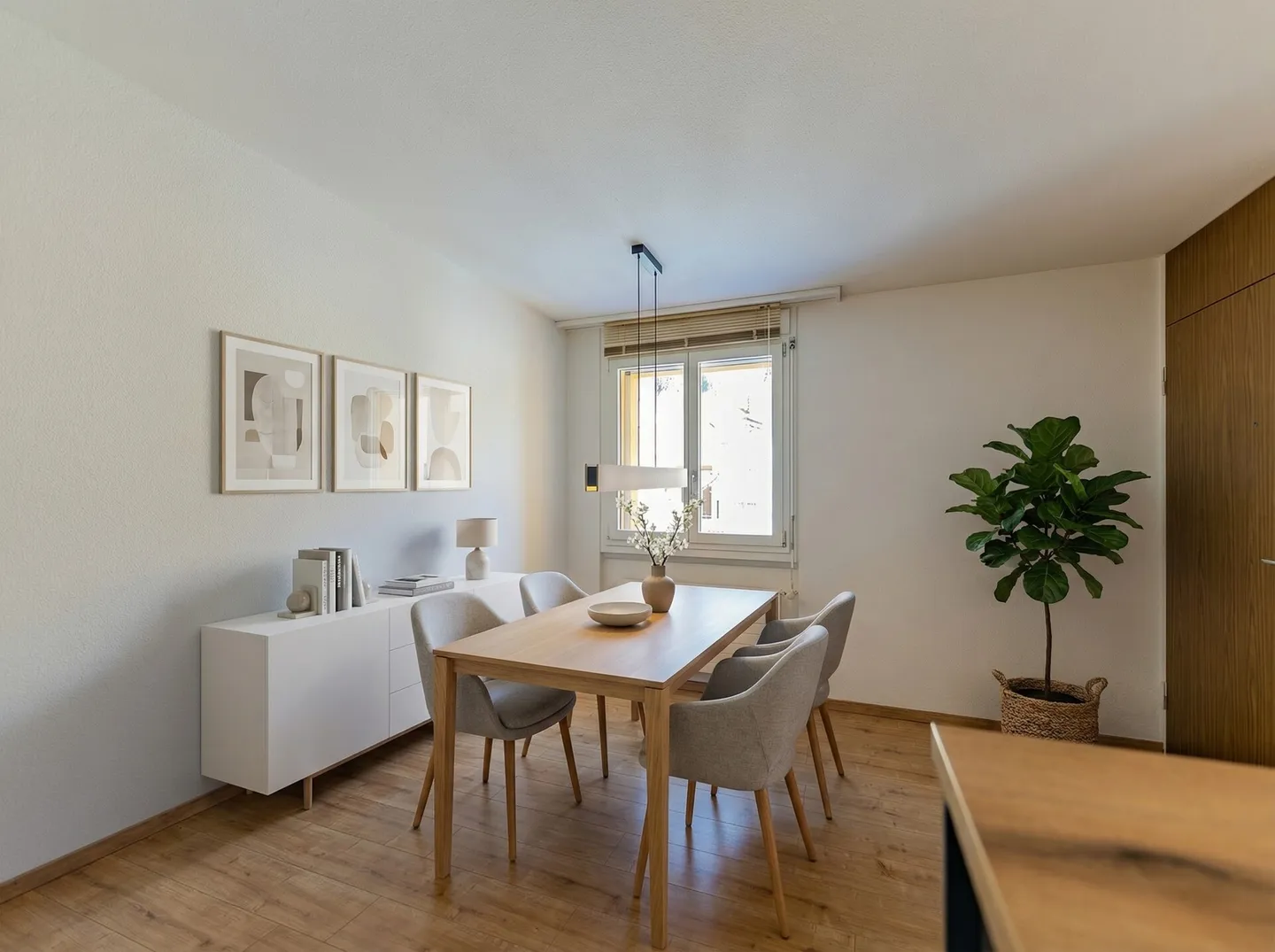 Gemütliche 3.5 Zimmer Wohnung mit herrlichem Ausblick - Foto 3 von 13