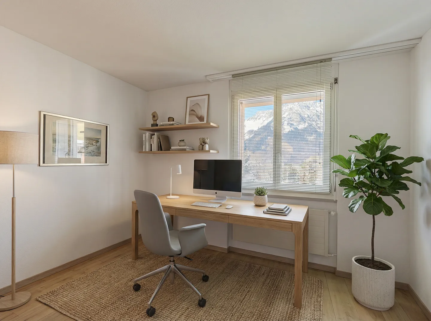 Gemütliche 3.5 Zimmer Wohnung mit herrlichem Ausblick - Foto 8 von 13