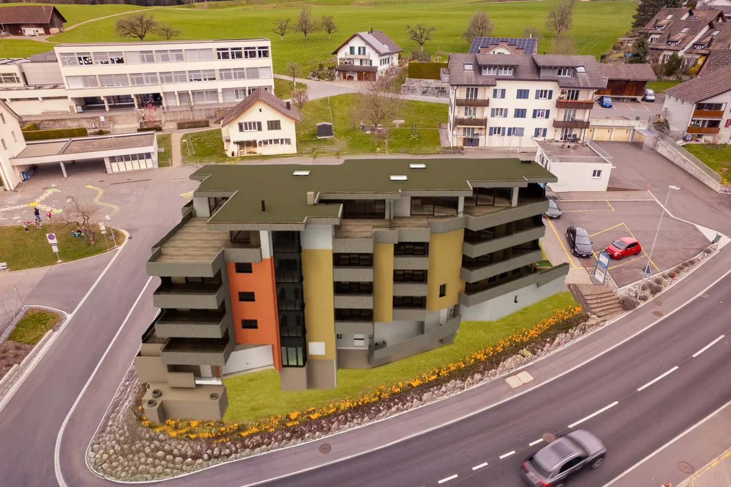 Attractive 4.5-room new apartment in sunny location - Photo 7 of 11