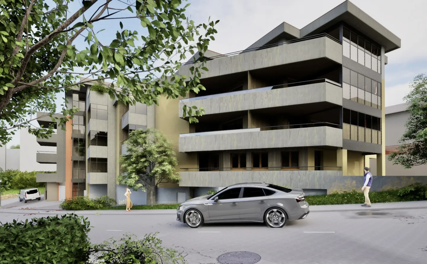 Espace de pratique moderne avec balcon dans un nouveau bâtiment attrayant - Photo 3 sur 6