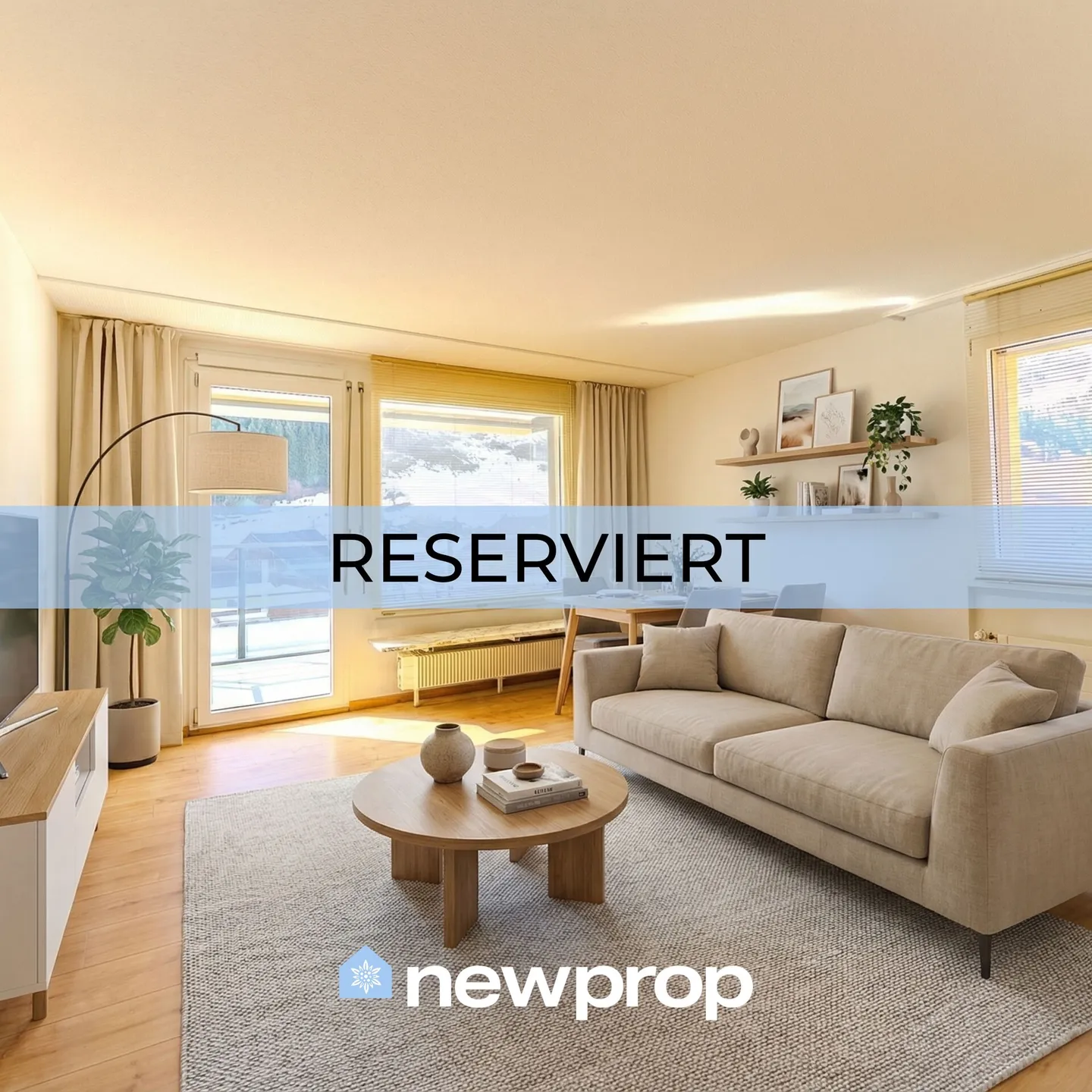 Charmante Wohnung mit Bergblick - Foto 1 von 13