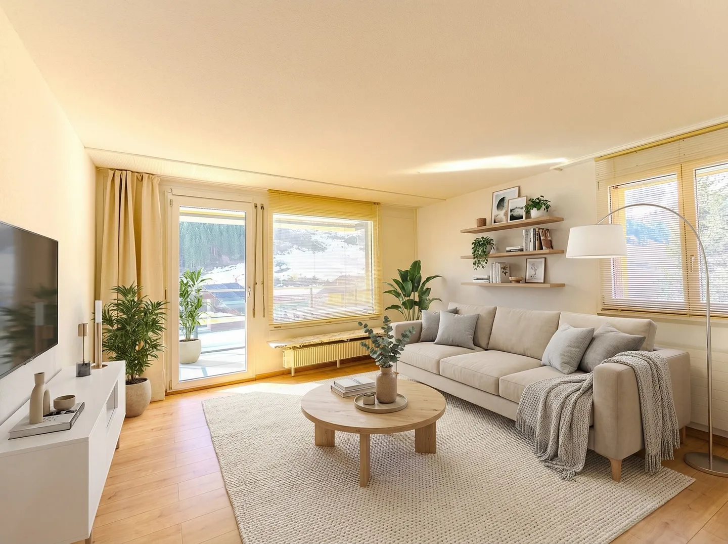 Gemütliche 3.5 Zimmer Wohnung mit herrlichem Ausblick - Foto 10 von 13