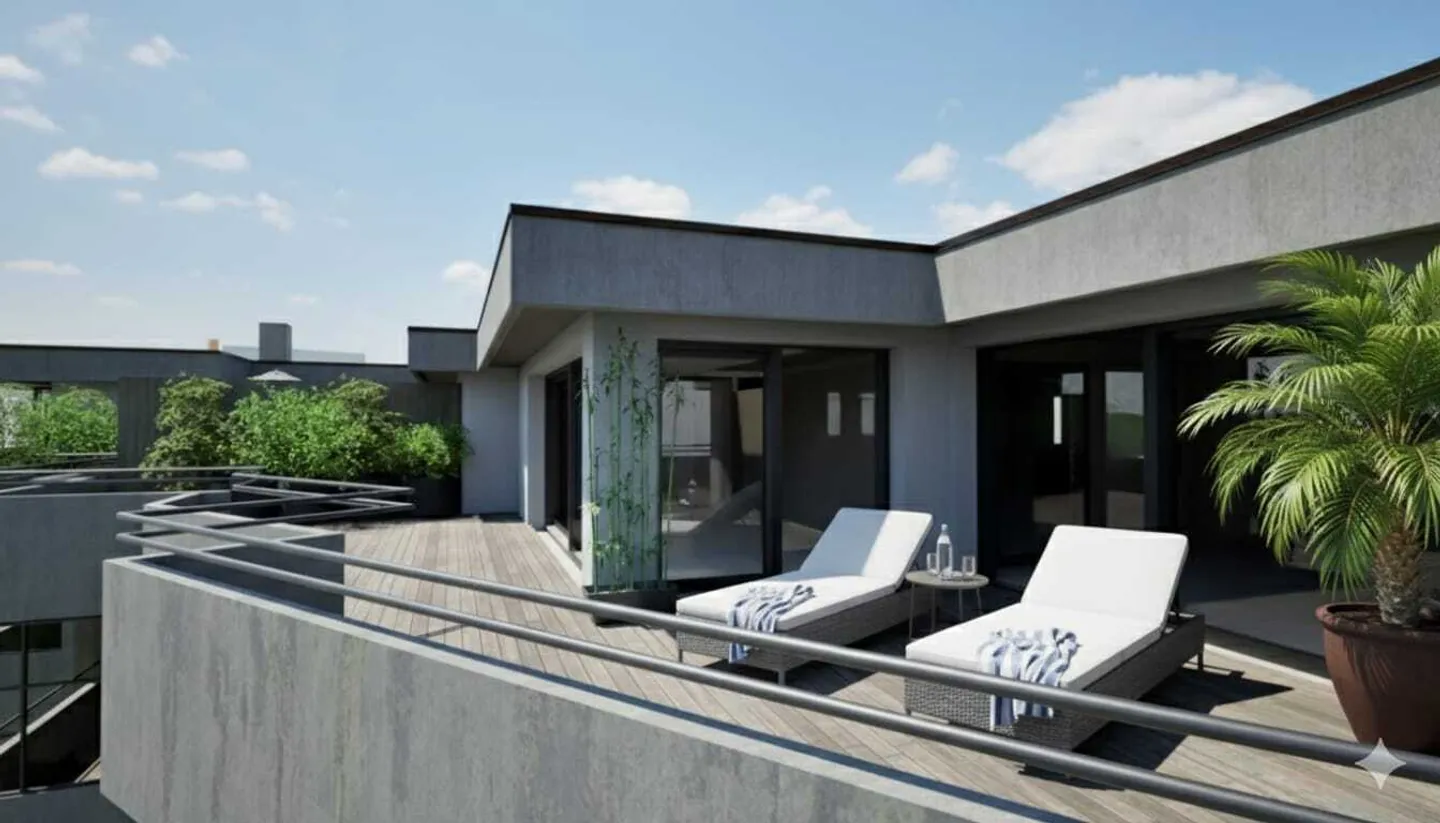 Exklusive 5.5-Zimmer-Attikawohnung mit Wintergarten und 77m2 Terrasse - Photo 8 sur 13