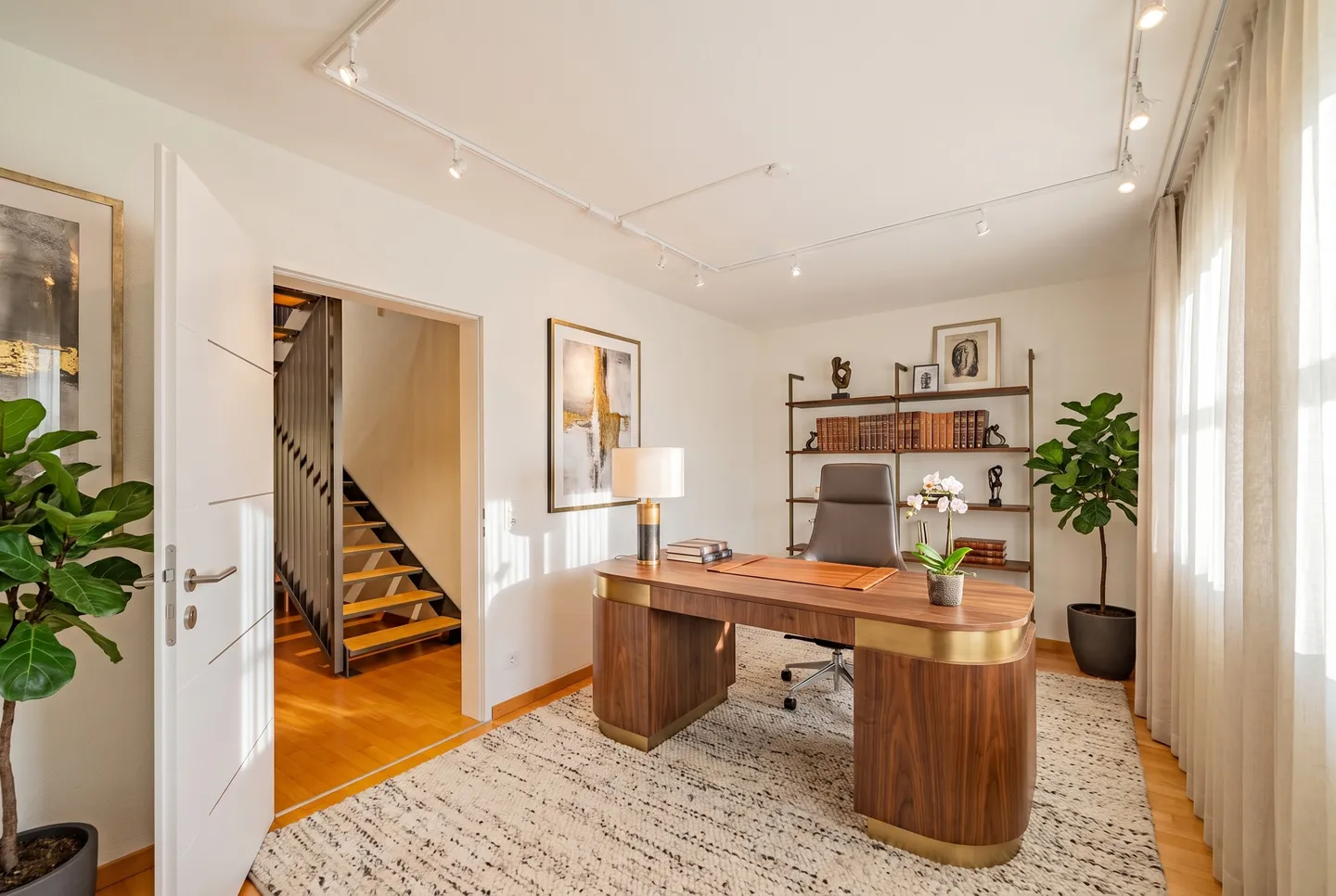 Dreamlike 5.5-room maisonette apartment with fully developed hobby room - Photo 10 of 13