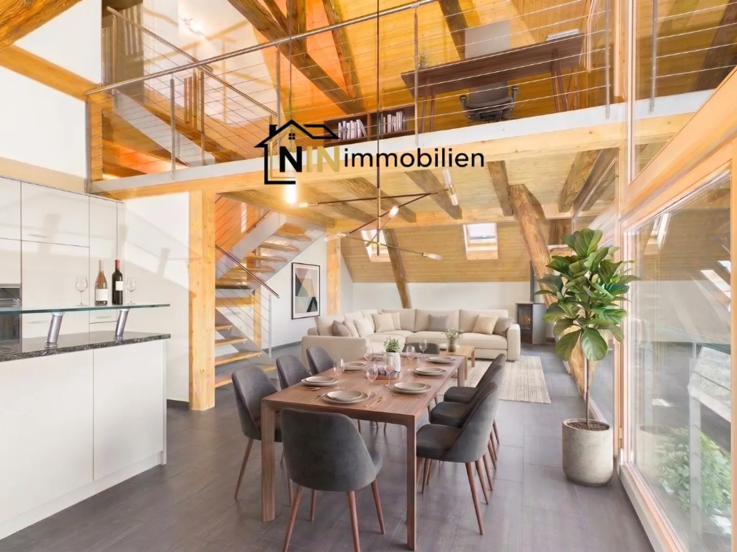 Exklusiver Wohntraum über 3 Etagen mit charmanter Balkon-Lukarne - Photo 2 of 10