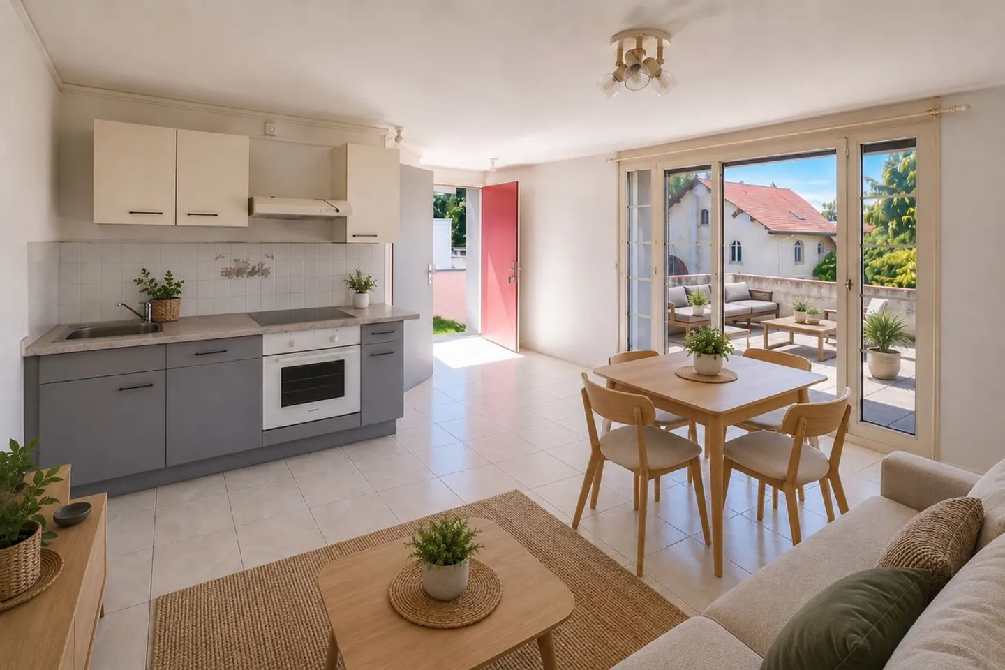 Studio in vendita a Chavornay - 21,8 m², con grande terrazza di 21,9 m² - Foto 1 di 13