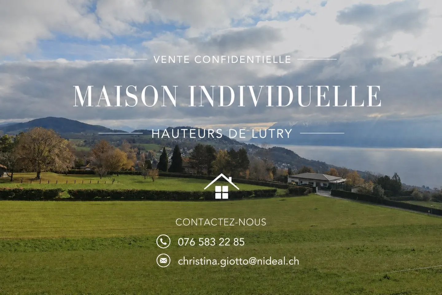 Individual villa with lake view: heights of Lutry - Photo 3 of 4