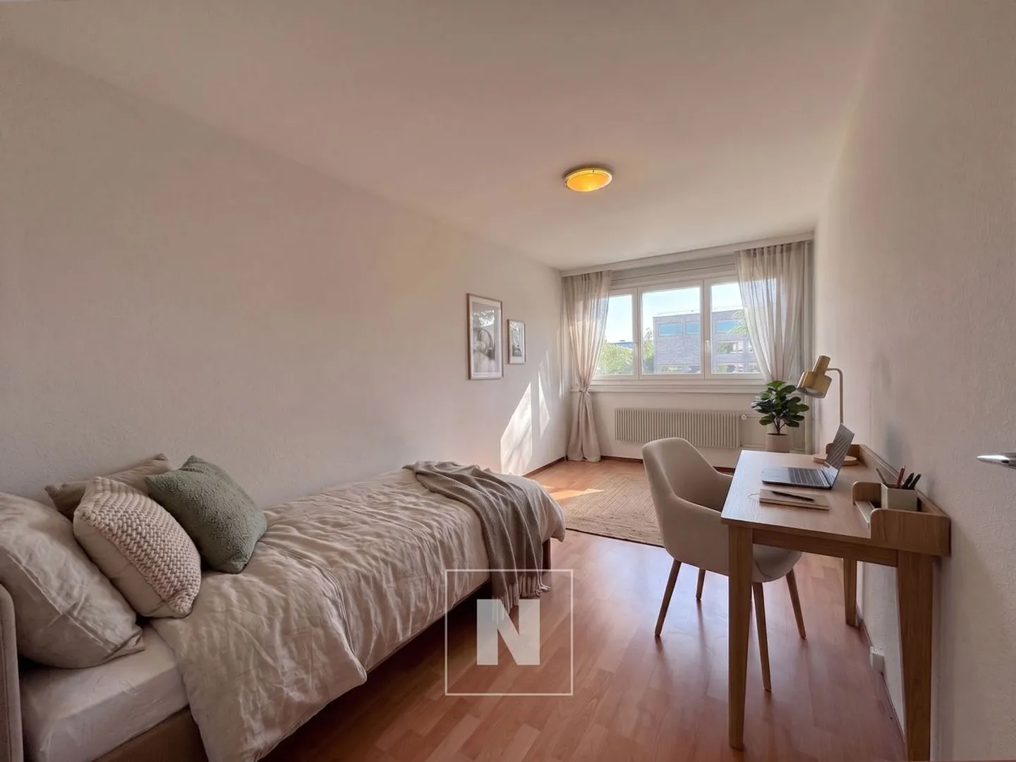 3.5-room apartment of approximately 95 m2 with balcony! - Photo 9 of 13