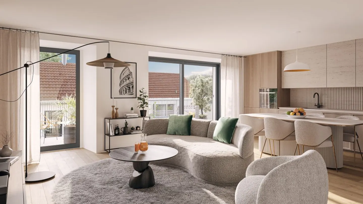 Lot B - Appartamento al piano terra di 2,5 locali con grande terrazza - Foto 7 di 13