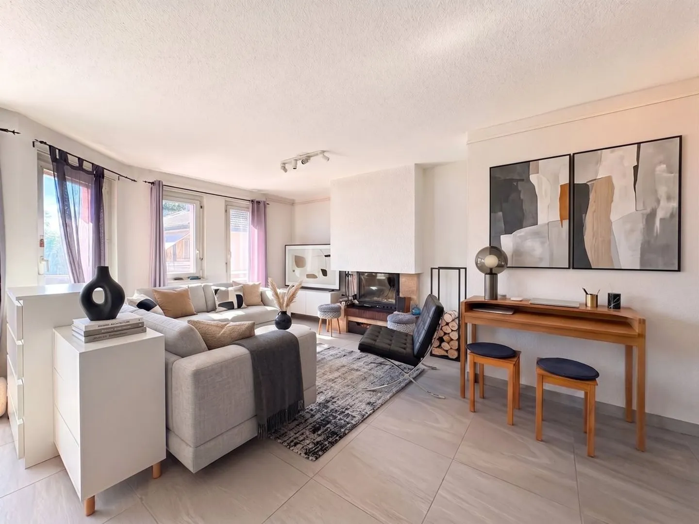 Appartement spacieux avec vue montagne - Photo 1 sur 13