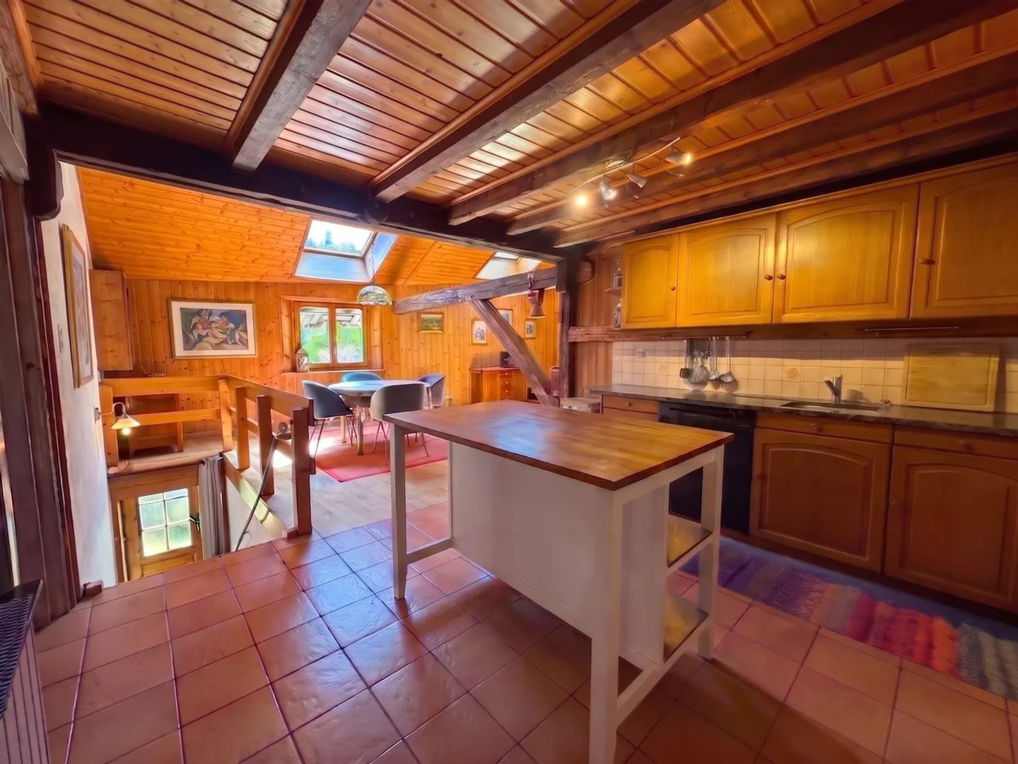 Altes Bauernhaus zu renovieren ca. 230 m2 + 2-Zimmer-Wohnung, Les Charbonnières - Foto 5 von 13