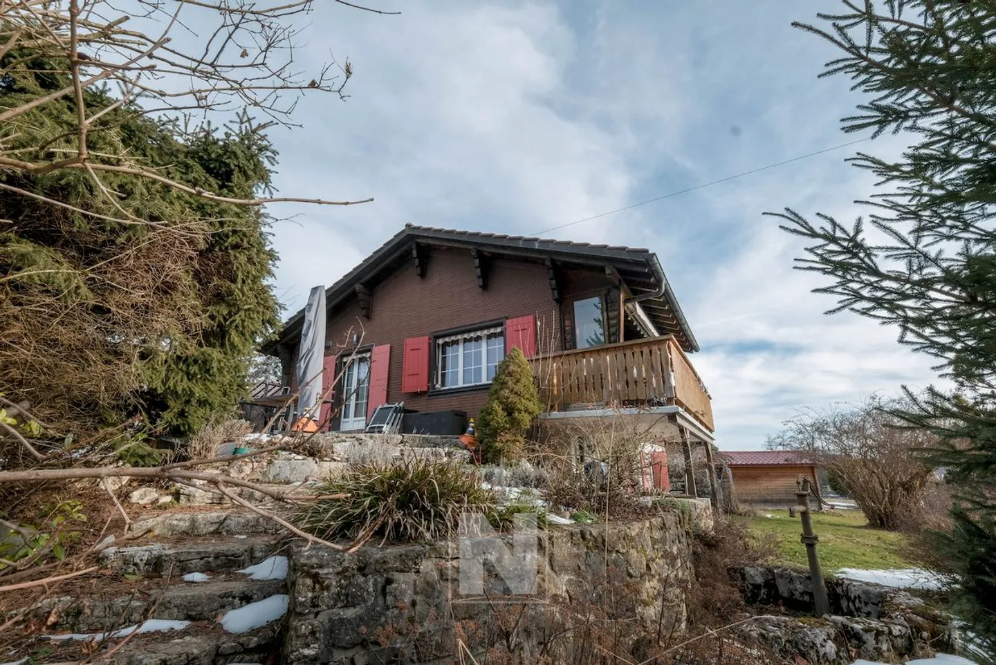 Bassins, chalet di 5.5 locali, 105m2 abitabili, con potenziale di ampliamento - Foto 3 di 13