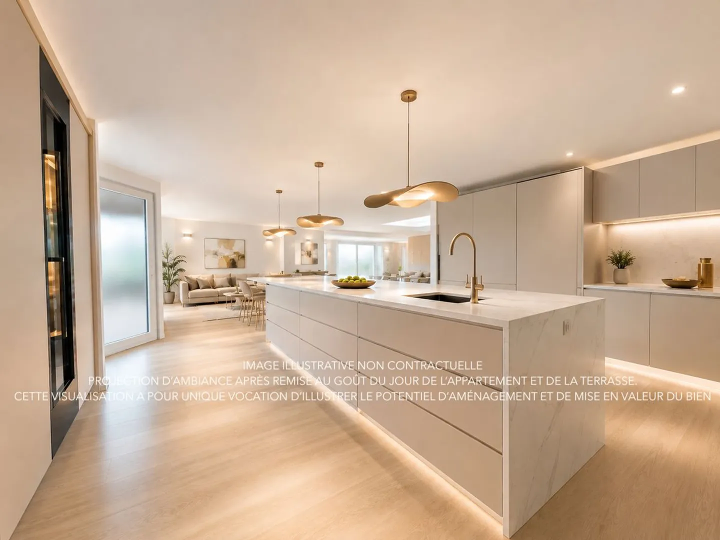 Elegante Attikwohnung mit Seeblick - Foto 3 von 13