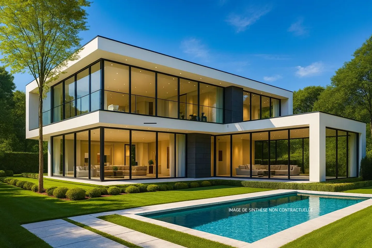 A RARE OPPORTUNITY BETWEEN VÉSENAZ AND CORSIER  |  VOTRE FUTURE DEMEURE DE PRESTIGE AU FIL DE L'EAU - Foto 1 von 13