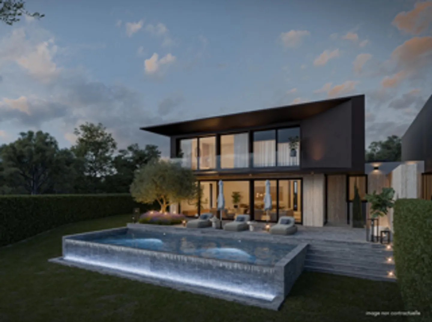 EXCEPTIONAL VILLA IN CRANS-PRÈS-CÉLIGNY WITH PANORAMIC VIEW OF THE LAKE - Photo 2 of 13