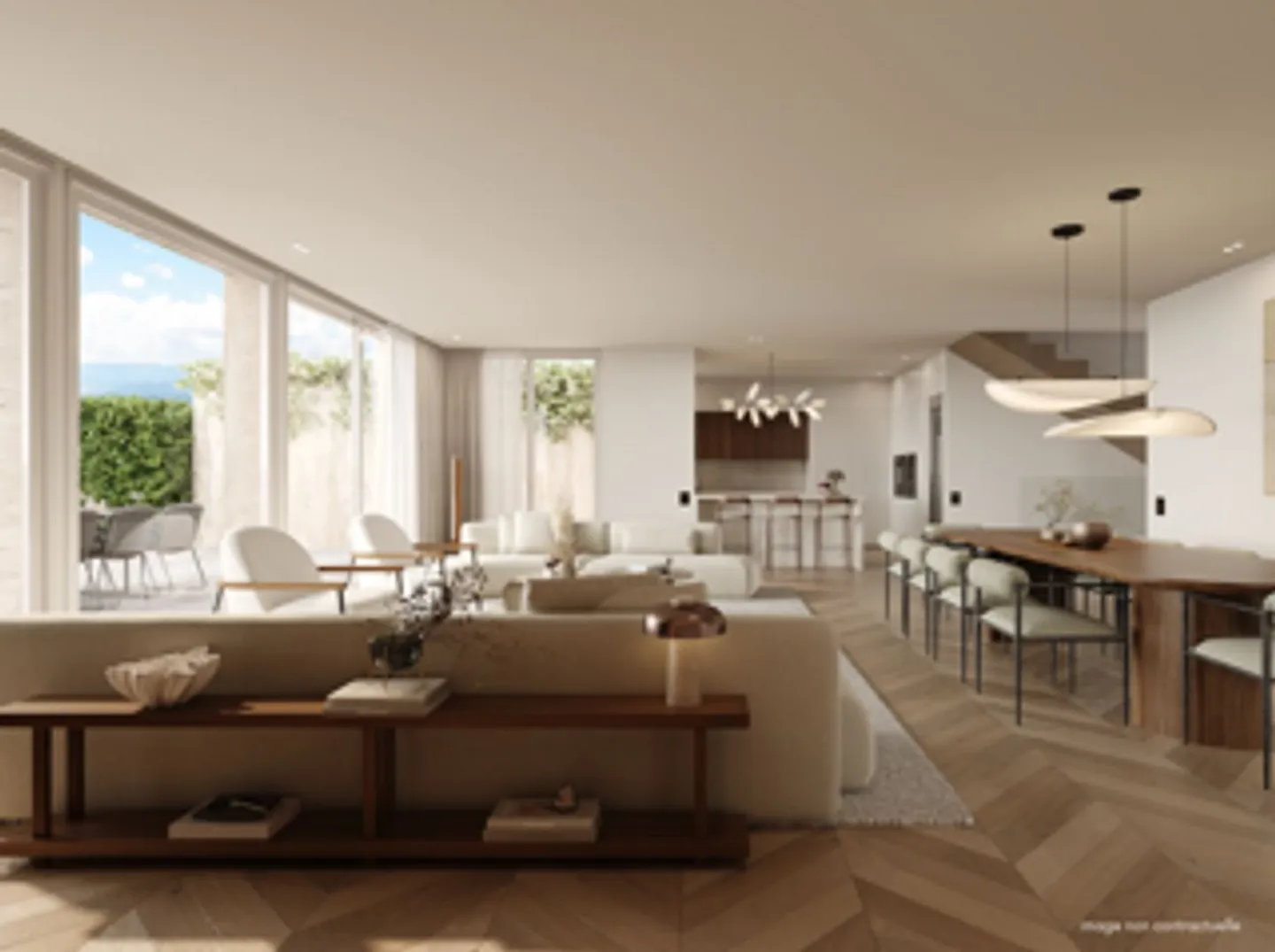 EXCEPTIONAL VILLA IN CRANS-PRÈS-CÉLIGNY WITH PANORAMIC VIEW OF THE LAKE - Photo 6 of 13