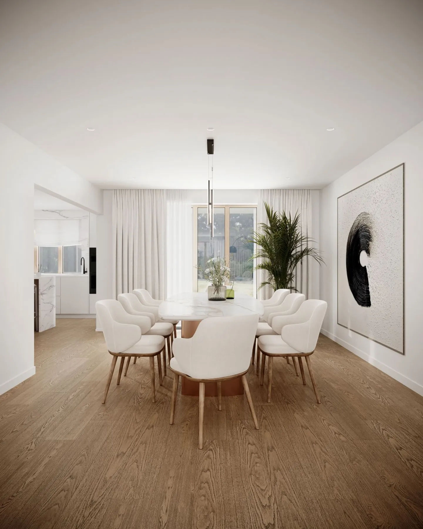 LOT 5 | RARE OPPORTUNITY IN CÉLIGNY | SUPERB 4-ROOM APARTMENT WITH 26 M² TERRACE - Photo 4 of 12
