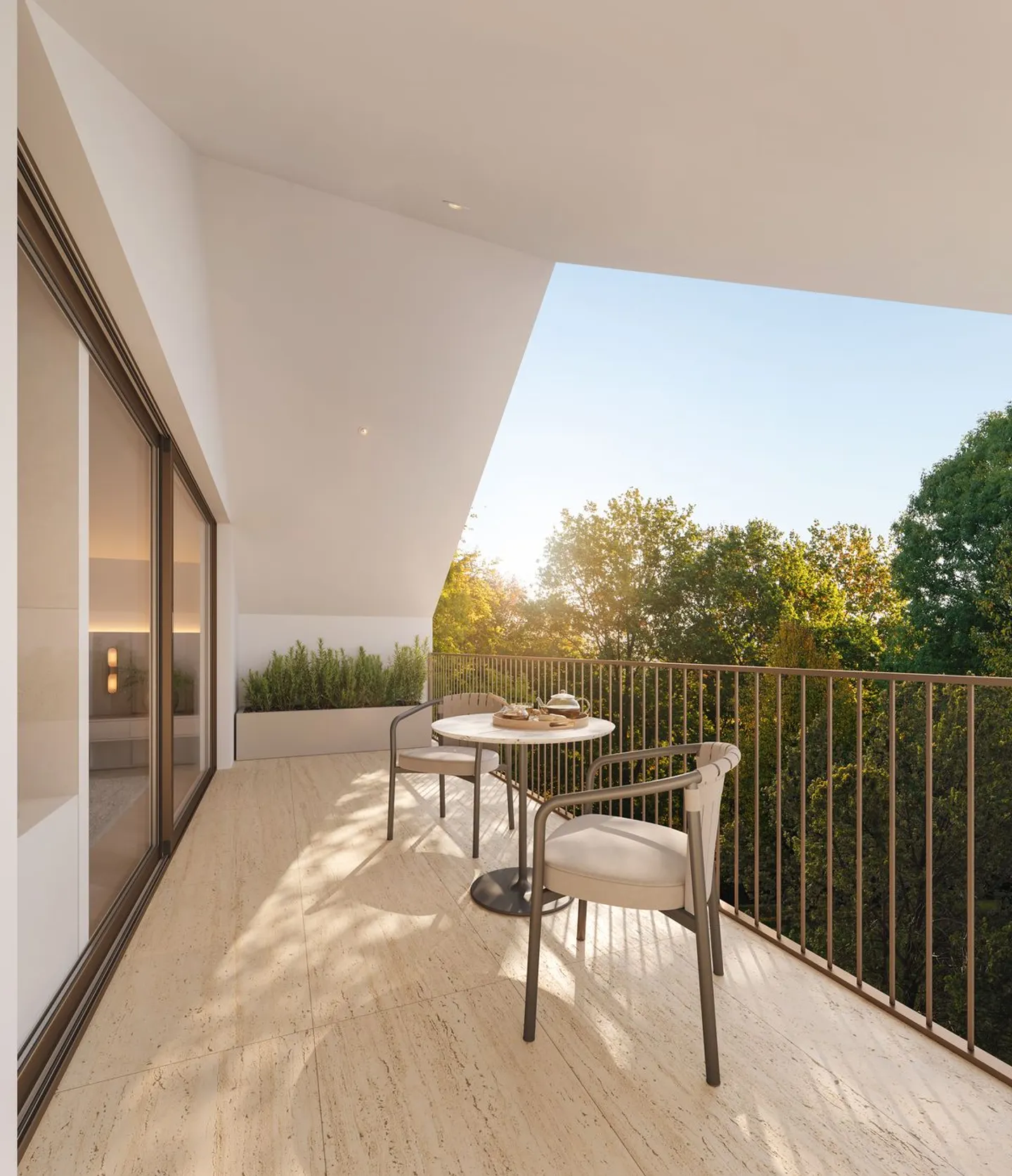 NEUES PROJEKT | MODERNE DOPPELHAUSHÄLFTE IN PREGNY-CHAMBÉSY | Villa A - Foto 12 von 13
