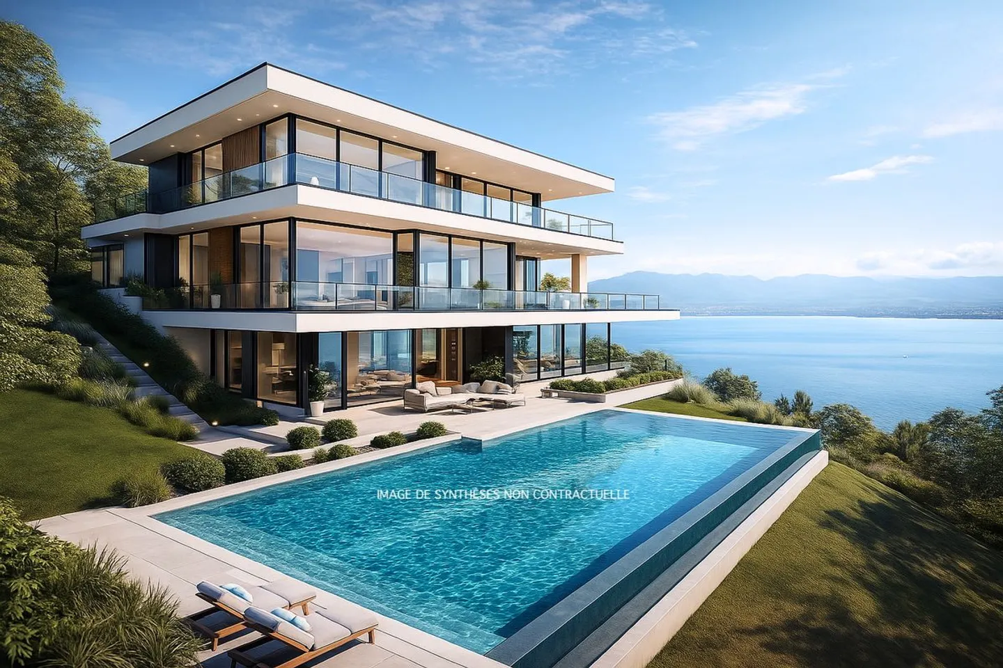 NEW PROJET OFF MARKET  | Where Space Becomes Emotion | Contemporary Project in Cologny - Foto 1 di 13